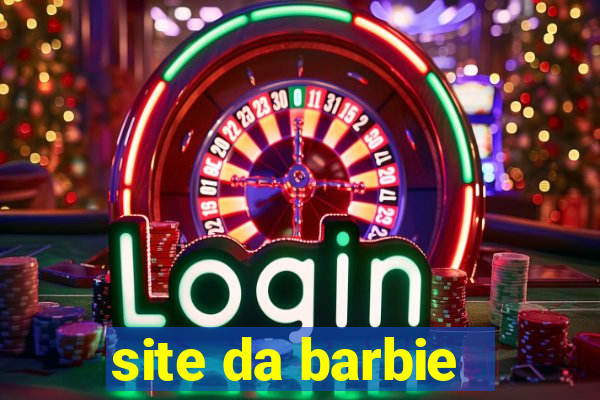 site da barbie - jogos